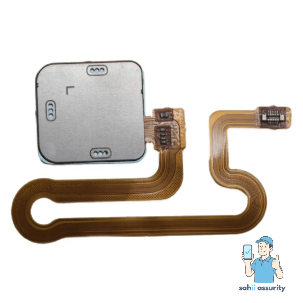 Fingerprint Sensor with Flex Cable for Vivo S1 Pro Black thumbnail